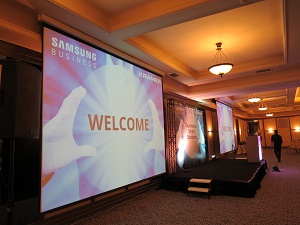 כנס סמסונג עסקים בשיתוף קרמר אלקטרוניקה לתעשיית PROAV