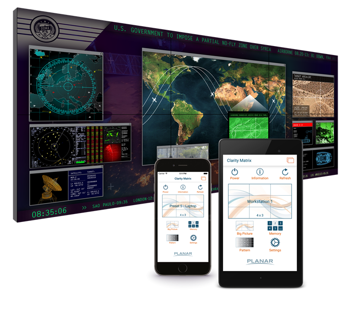 matrix-app- אפליקציית השליטה של פלאנאר לשילוט הדיגיטלי