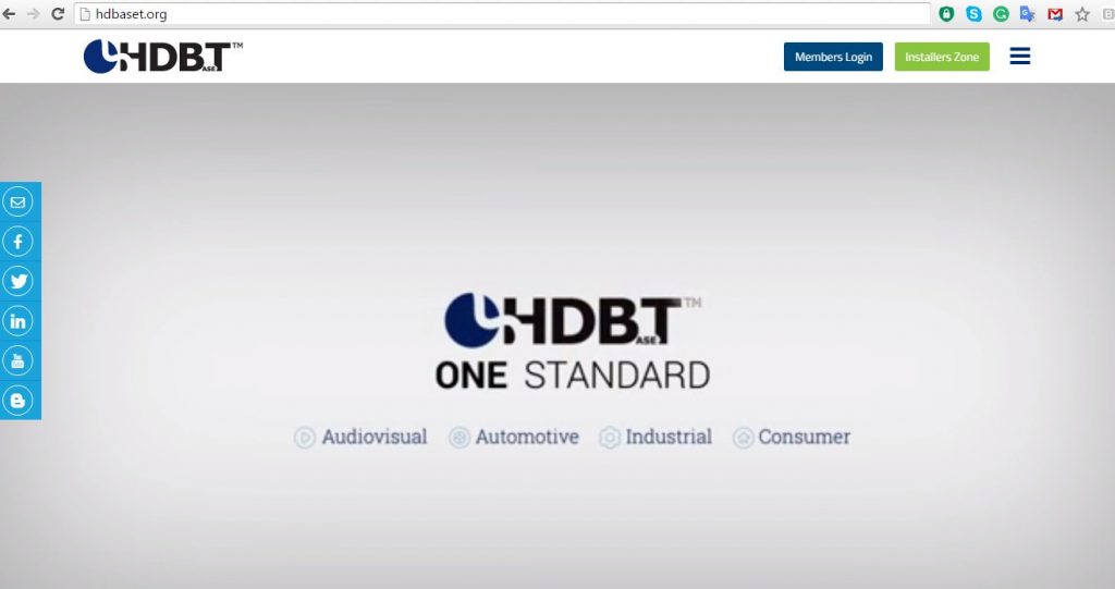 אתר חדש HDBaseT