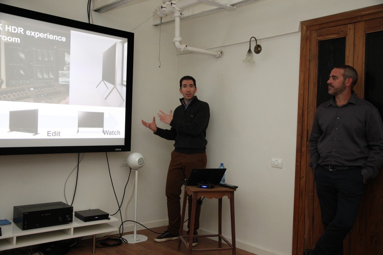 השקה של מקרני SONY 4K