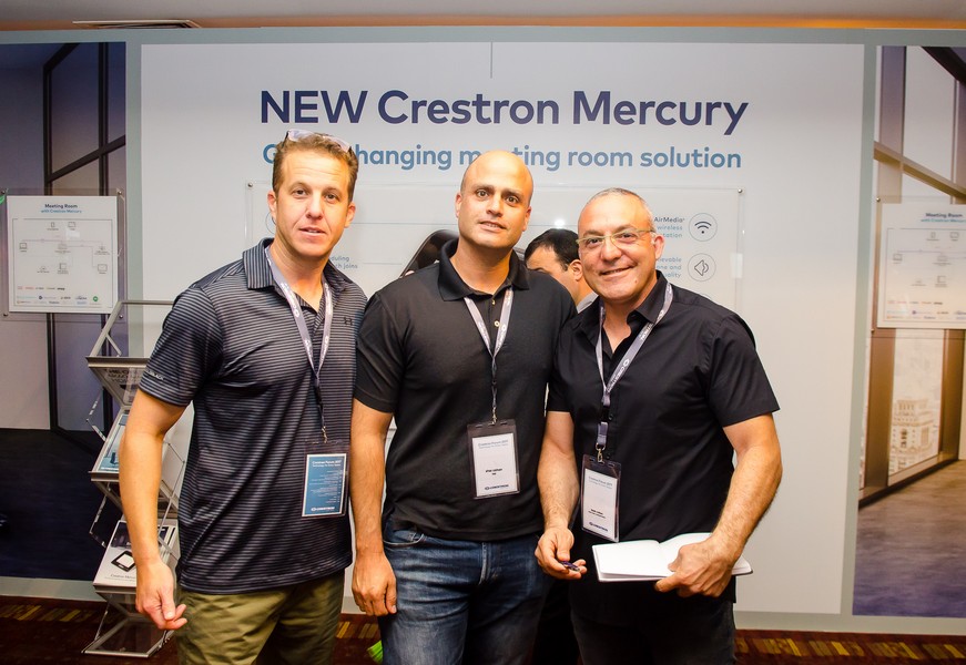 קרסטרון, צפו בתמונות מאירוע הלקוחות השנתי של קרסטרון ישראל Crestron Forum 2017, AVmaster מגזין המולטימדיה