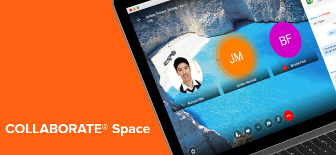 ClearOne COLLABORATE Space logo