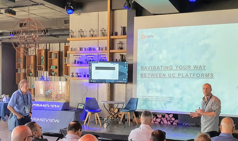 דן אנגל ונתן גולדשטיין מ Poly